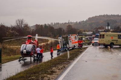 Balingen: Toedlicher Verkehrsunfall mit 5 Verletzen Personen